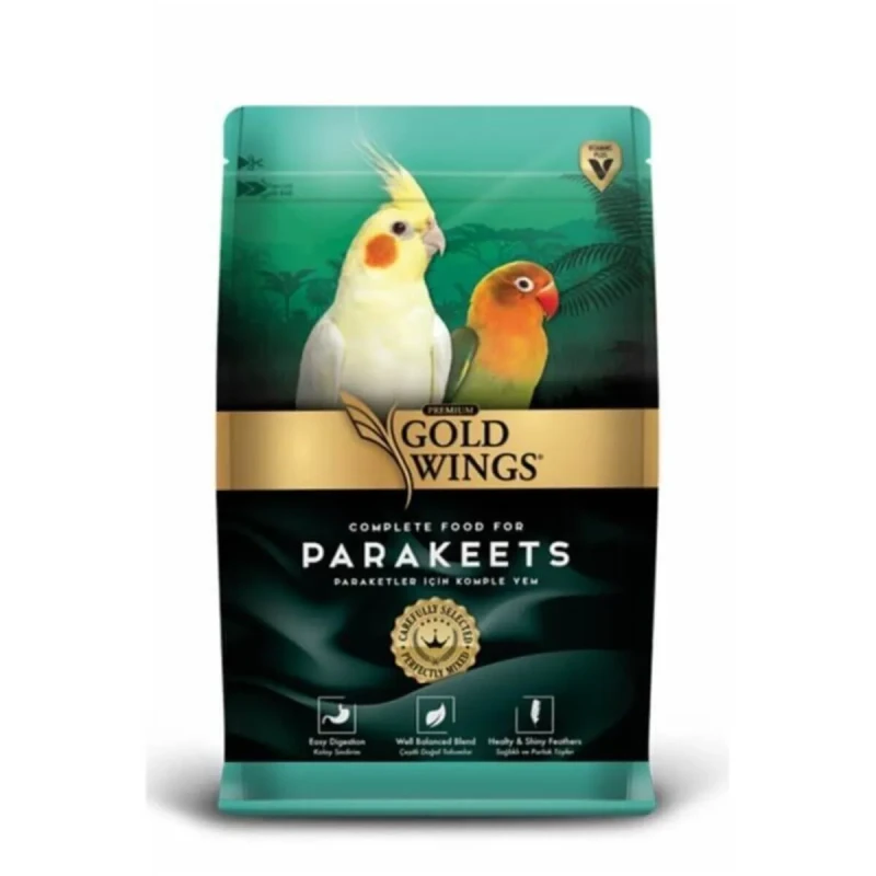 Gold Wings Premium Sultan Ve Cennet Papağanı Yemi 1 Kg